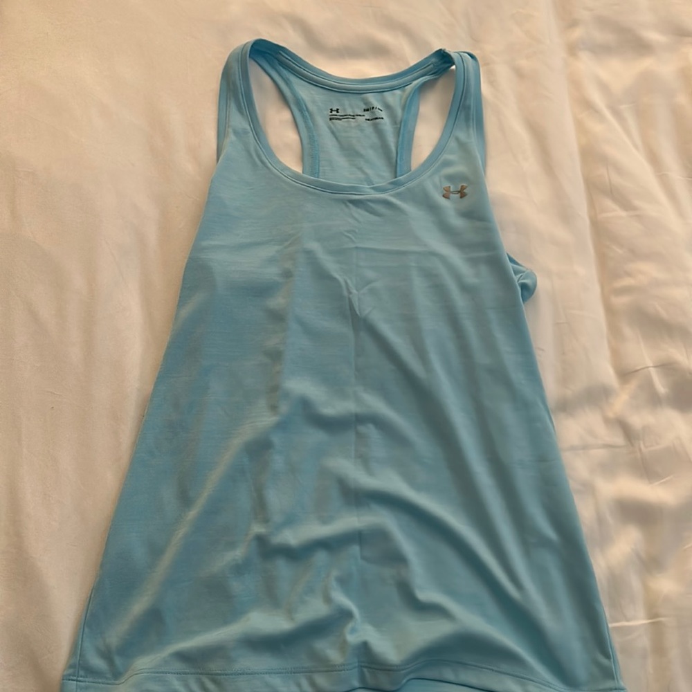NWOT - Light blue Under Armour Tank
